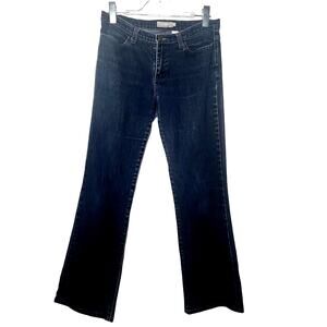 J. CREW Mid-Rise Stretch Bootcut Ankle Jeans No Back Pocket Stretch Denim size 8